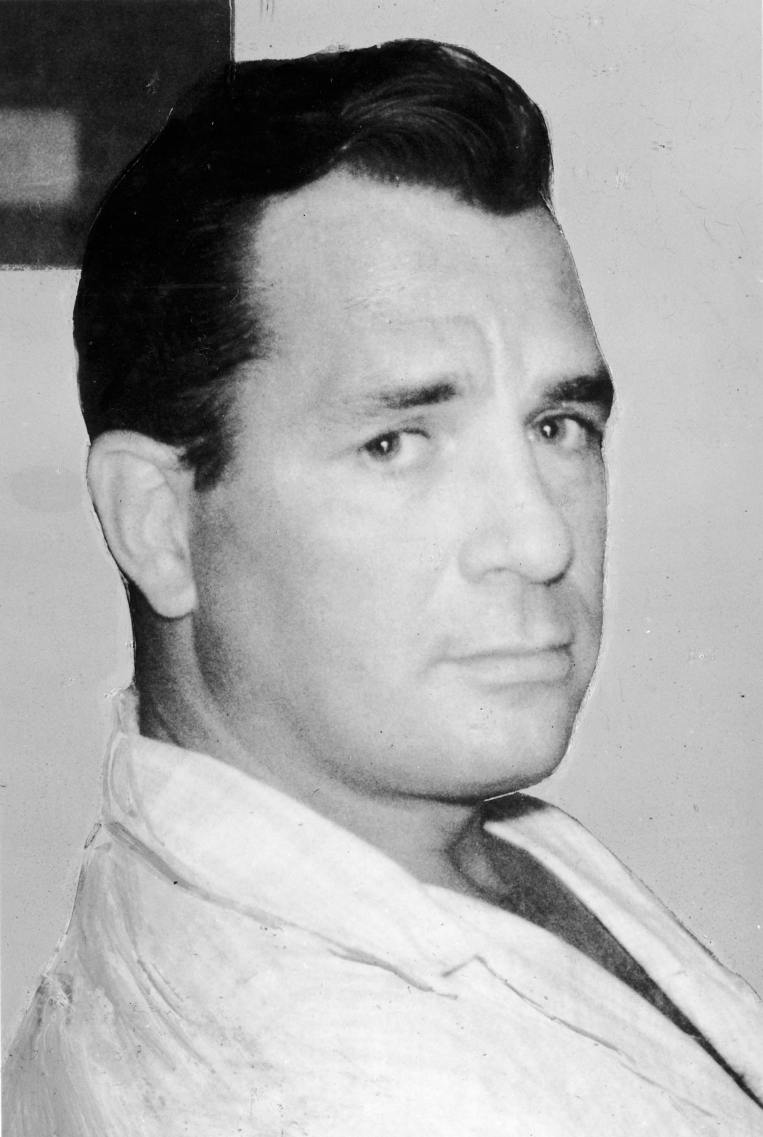 A black and white Photo of jack-kerouac circa1965